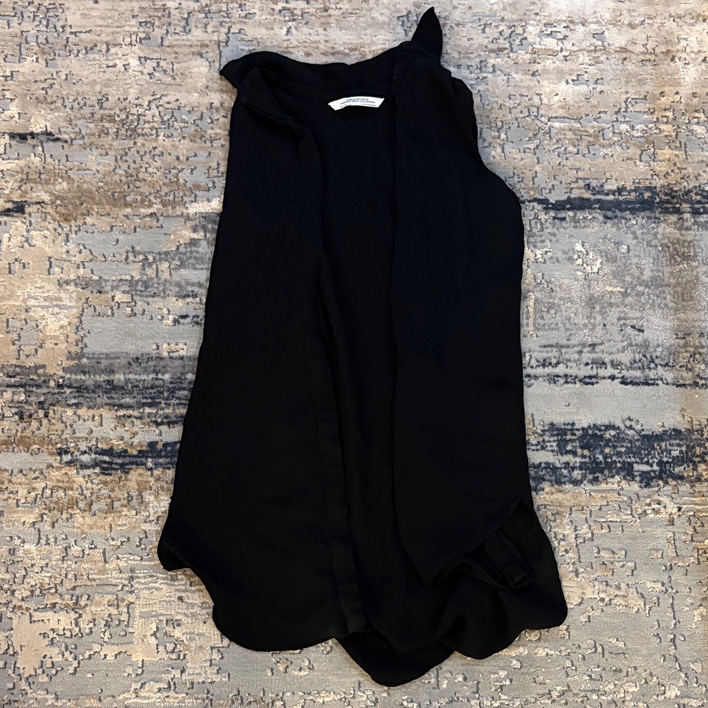 Zara Elegant Black Blouse